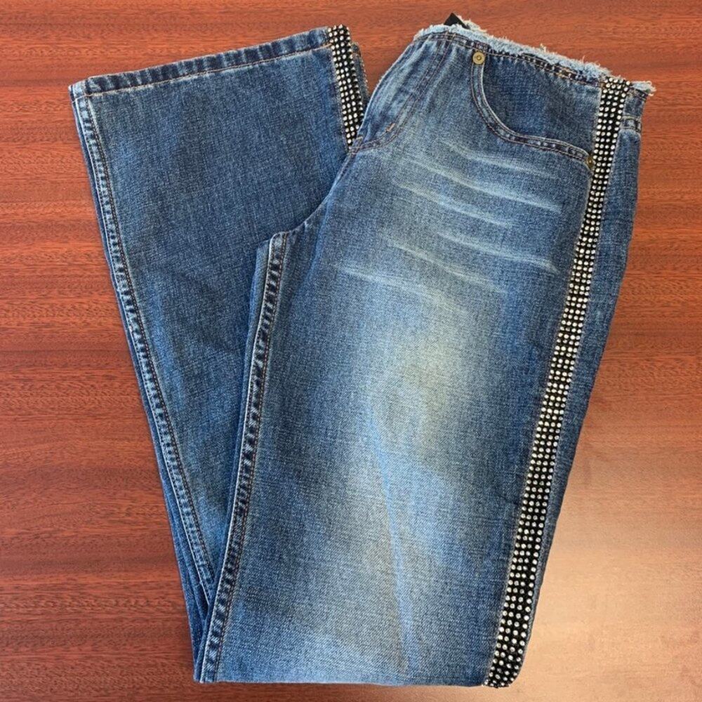 Express Bling Flare Jeans Awesome!!!!!!